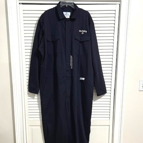 National Safety Apparel 20 Cal Ultrasoft Arc Flash FR Coveralls Size 2XL 32" - Picture 1 of 10
